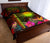 Marshall Islands Polynesian Quilt Bed Set - Hibiscus and Banana Leaves - Polynesian Pride