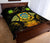 Tuvalu Polynesian Quilt Bed Set Hibiscus Reggae - Polynesian Pride