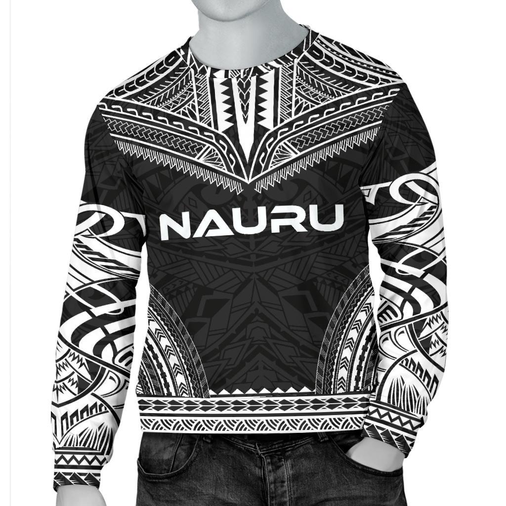 Nauru Sweater - Polynesian Chief Black Version - Polynesian Pride