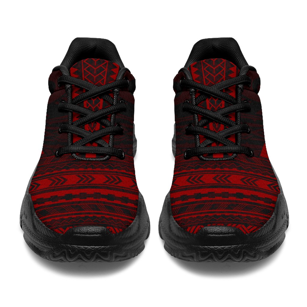 Fiji Chunky Sneakers - Polynesian Chief Red Version - Polynesian Pride