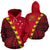Papua New Guinea Hoodie Papua New Guinea Flag Coat of Arms Unisex Red - Polynesian Pride