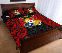 Tonga Polynesian Custom Personalised Quilt Bed Set - Tongan Spirit - Polynesian Pride