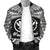 Hawaii Polynesian Men's Bomber Jacket - Hawaii Pride White Version - Polynesian Pride