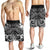 Polynesian Wallis and Futuna Men's Shorts - White Shark Polynesian Tattoo - Polynesian Pride