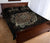 Hawaiian Polynesian Quilt Bed Set - Gold Turtle Floral - Polynesian Pride