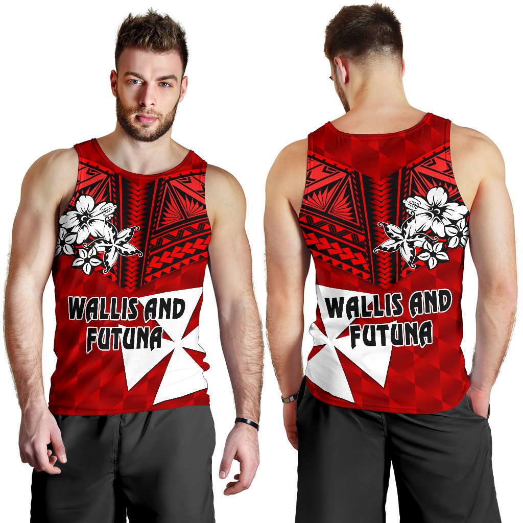 Wallis and Futuna Rugby Men's Tank Top Sporty Vibes - Polynesian Pride