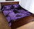 Hawaii Turtle Quilt Bed Set Polynesian Hibiscus Art Violet AH - Polynesian Pride