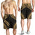 Society Islands Men's Shorts - Polynesian Chief Gold Version - Polynesian Pride