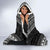 Norfolk Island Polynesian Chief Hooded Blanket - Black Version - Polynesian Pride