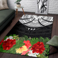 Yap Micronesian Area Rug - Ginger Lei Pattern - Polynesian Pride