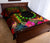 Cook Islands Polynesian Personalised Quilt Bed Set - Hibiscus and Banana Leaves - Polynesian Pride