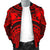 Hawaii Men's Bomber Jackets - Coat Of Arm Hawaii & Maui Tattoo - Polynesian Pride