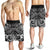 Polynesian Men's Shorts - White Shark Polynesian Tattoo - Polynesian Pride