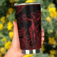 Hawaii Polynesian Tumbler - Hula Girl Red - Polynesian Pride
