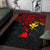 Hawaii Custom Personalised Area Rug - Polynesian Whale Tail - Polynesian Pride