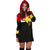 Papua New Guinea Hoodie Dress - Papua New Guinea Flag Special - Polynesian Pride