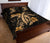 Hawaii Turtle Flower Polynesian Quilt Bed Set - Gold - Polynesian Pride