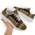 Marquesas Islands Sporty Sneakers - Polynesian Chief Gold Version - Polynesian Pride