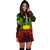 Samoa Polynesian Hoodie Dress Map Reggae - Polynesian Pride