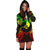 Yap Polynesian Hoodie Dress Map Reggae - Polynesian Pride