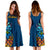 Hawaii Aloha Pineapple Midi Dress - Polynesian Pride