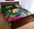 Nauru Quilt Bed Set - Turtle Plumeria Banana Leaf Crest - Polynesian Pride