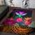 Polynesian Hawaii Kanaka Maoli Area Rug - Summer Hibiscus - Polynesian Pride