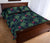 Tropical Monstera Leaf Green Quilt Bed Set - Polynesian Pride