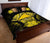 Tokelau Polynesian Quilt Bed Set Hibiscus Yellow - Polynesian Pride