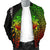 American Samoa Men's Bomber Jacket - AS Seal Rocket Style (Reggae) - Polynesian Pride