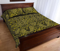 Hawaii Quilt Bed Set Polynesia Lauhala Mix AH - Polynesian Pride