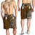 Samoa Custom Personalised Men's Shorts - Polynesian Boar Tusk - Polynesian Pride