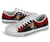 Mate Ma'a Tonga Rugby Low Top Shoe Polynesian Unique Vibes - Red - Polynesian Pride