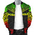 Hawaii Polynesian Chief Men's Bomber Jacket - Reggae Version - Polynesian Pride