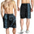 Hawaii Warrior Men's Shorts Aegean Blue - Polynesian Pride