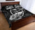 Guam Polynesian Quilt Bed Set - Guam Coat Of Arms & Black Hibiscus - Polynesian Pride