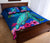 Hawaii Honu Aumakua Sea Hibiscus Quilt Bed Set - Nin Style - Polynesian Pride