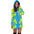 Palau Hoodie Dress - Polynesian Tattoo Flag - Polynesian Pride