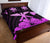 Hawaiian Kanaka Quilt Bed Set Hibiscus Polynesian Love Pink - Polynesian Pride