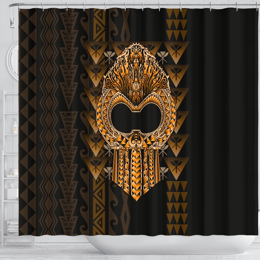 Hawaii Polynesian Shower Curtain - Ikaika Hawaiian - Polynesian Pride