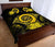 Vanuatu Polynesian Quilt Bed Set Hibiscus Yellow - Polynesian Pride