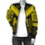 Hawaiian Kanaka Polynesian Women's Bomber Jacket Active Yellow - Polynesian Pride