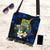 Tuvalu Polynesian Boho Handbag - Turtle With Plumeria Flowers - Polynesian Pride