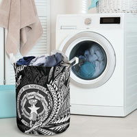 Northern Mariana Islands Laundry Basket - Custom Personalised Wings Style - Polynesian Pride