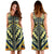 Polynesian Tattoo Midi Dress - Polynesian Pride