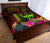 Guam Polynesian Quilt Bed Set - Hibiscus and Banana Leaves - Polynesian Pride