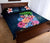 Pineapple Hibiscus Pattern Quilt Bed Set - Polynesian Pride