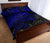 American Samoa Polynesian Quilt Bed Set - American Samoa Blue Seal Turtle - Polynesian Pride