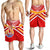 Tahiti Rugby Men Shorts Polynesian Coat Of Arms and Flag - Polynesian Pride