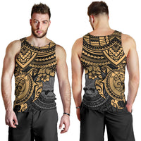 Federated States Of Micronesia Men's Tank - Golden Turtle - Polynesian Pride